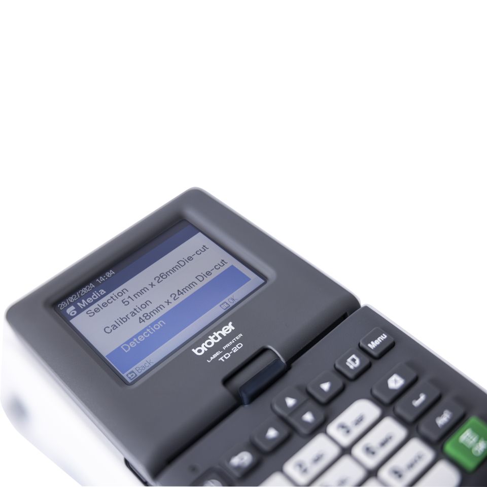 BROTHER TD2350D,2 ,ETHERNET, WIFI, LCD E TASTIERA,203DPI