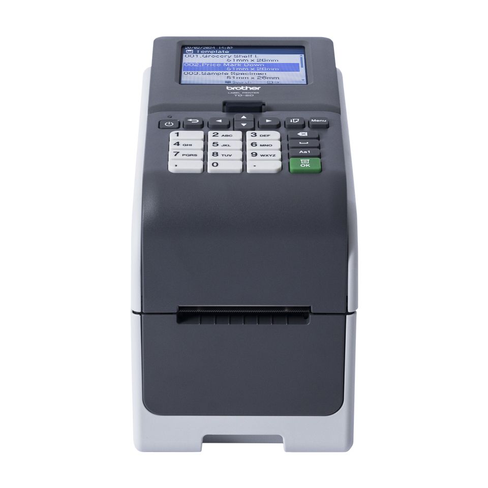 BROTHER TD2350D,2 ,ETHERNET, WIFI, LCD E TASTIERA,203DPI