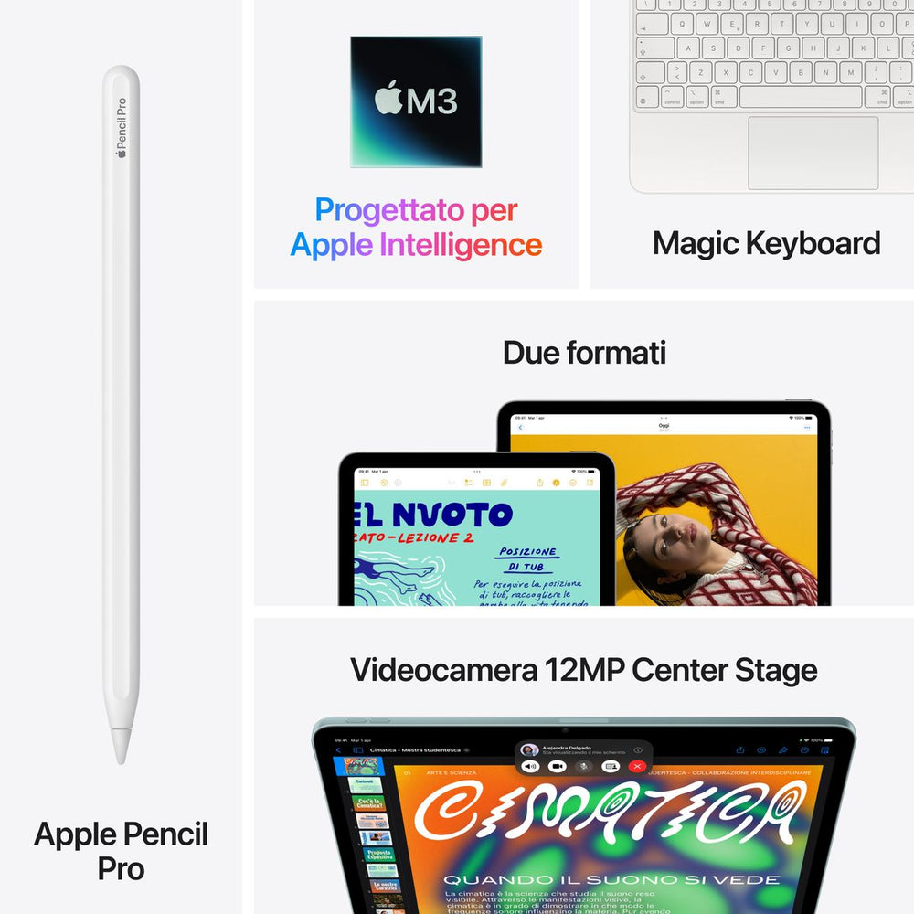 APPLE 13-INCH IPAD AIR WI-FI CELL 1TB SPACE GREY