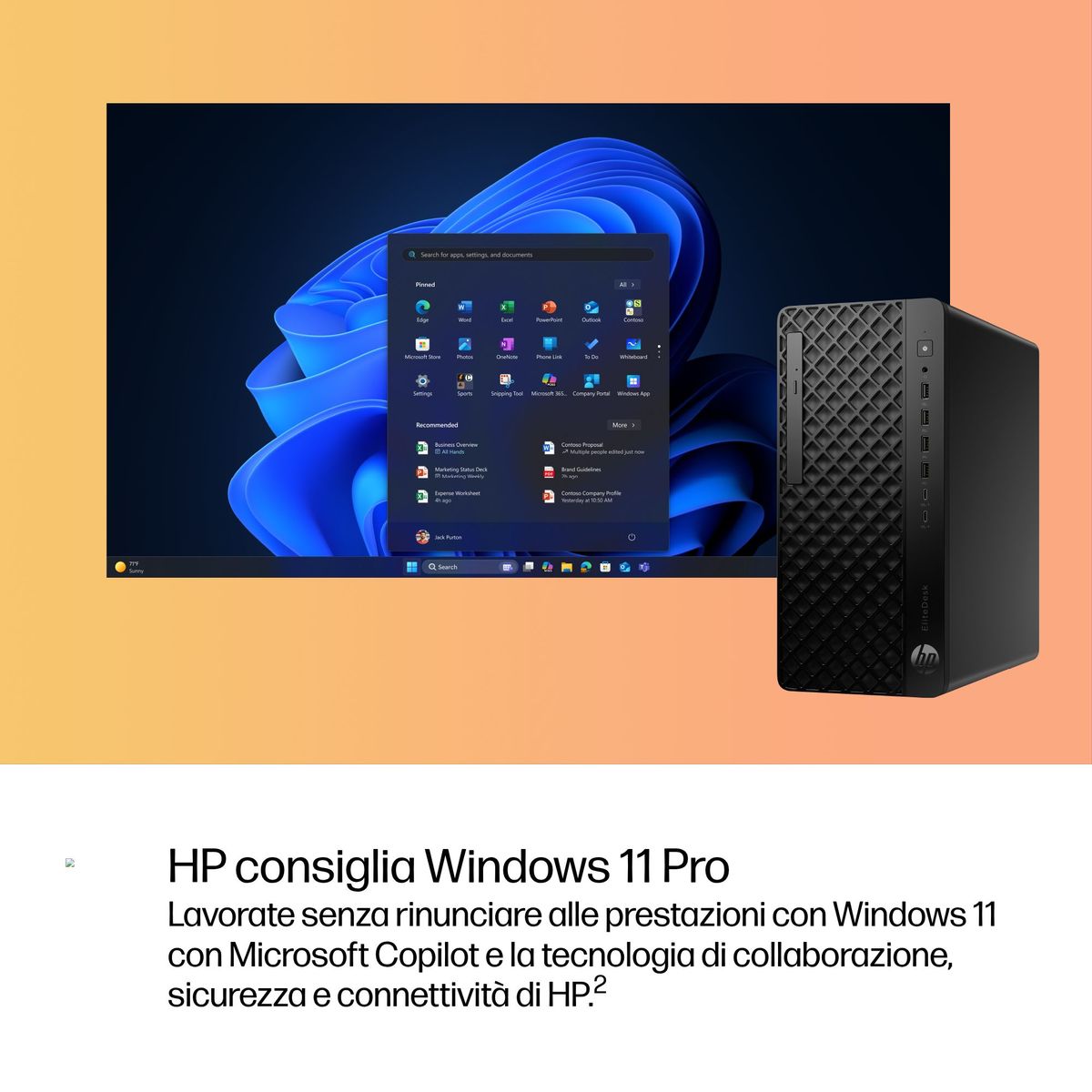 HP INC. ELITE TOWER 8 G1I U5235 16/512 DVD WIN11P 3YW