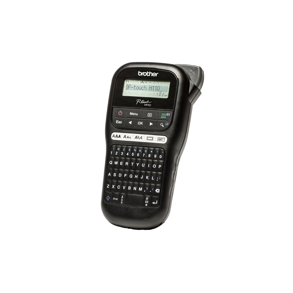 Brother PT-H110,ETICHETTATRICE PORTATILE,TASTIERA QWERTY