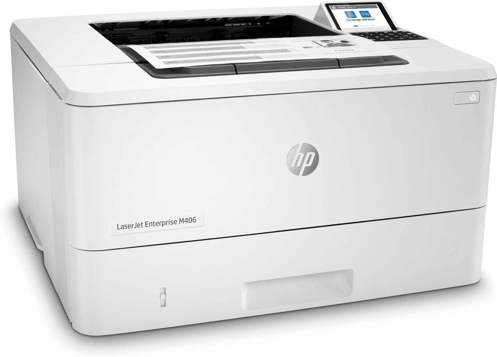 HP INC. HP LJ ENT M406DN 40PPM ETH USB F/R 1YW