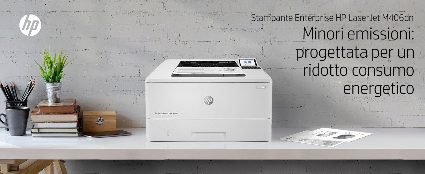 HP INC. HP LJ ENT M406DN 40PPM ETH USB F/R 1YW