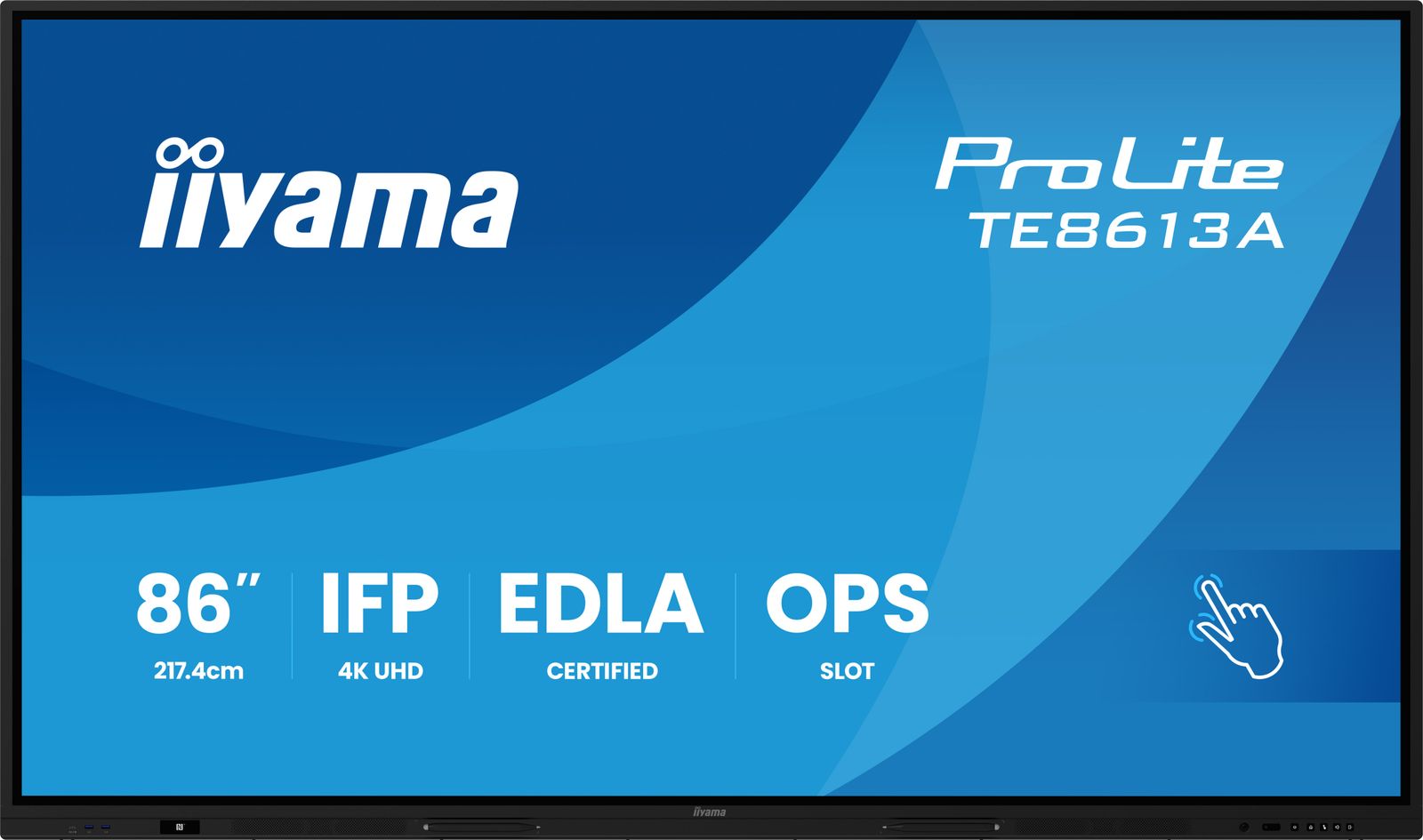 IIYAMA 86 UHD IR 40P Touch AG