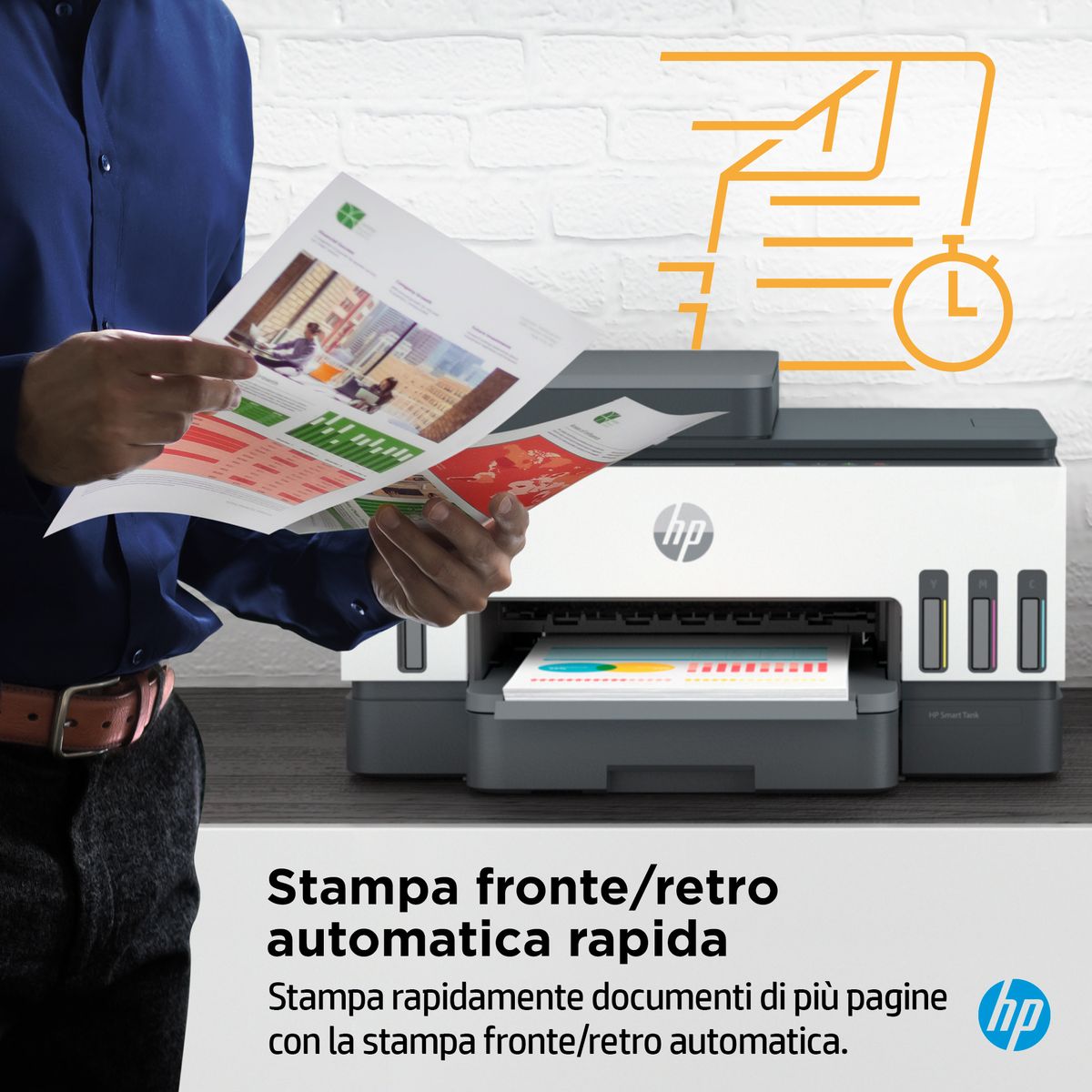 HP INC. SMART TANK 7305 MFP 15/9PPM ETH WIFI FR ADF