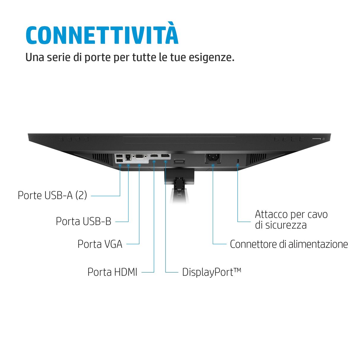 HP INC. HP E24MV G4 CONF FHD 23.8 1920X1080 3YWOFF