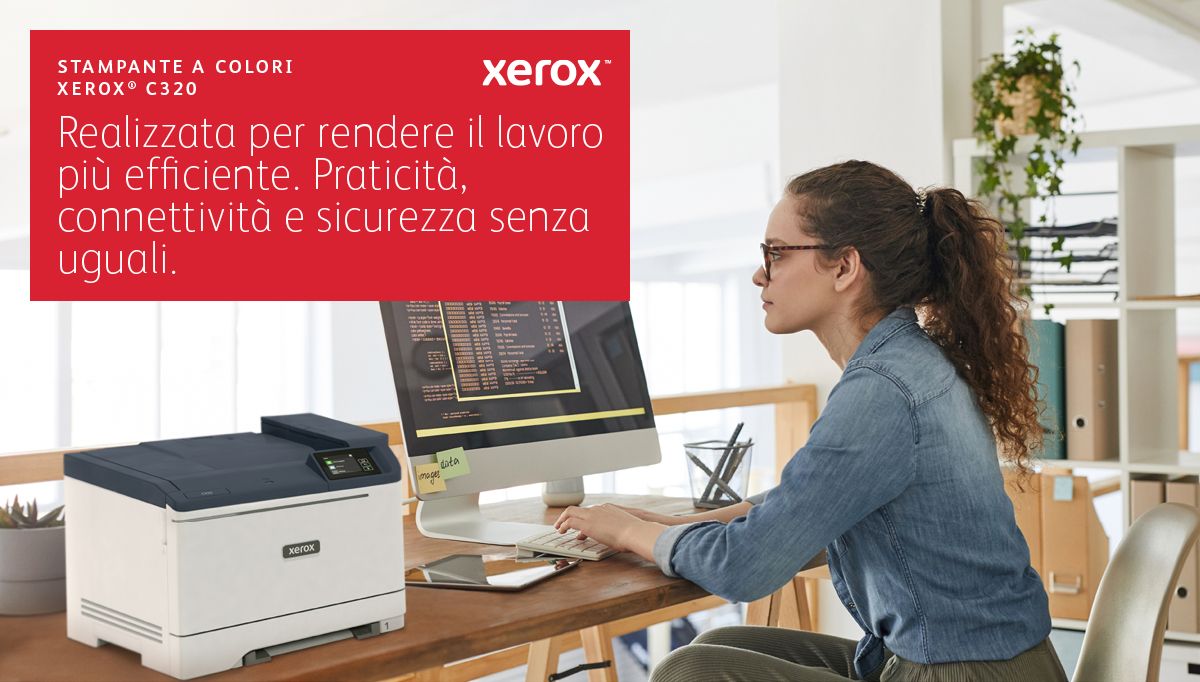 XEROX Xerox C320 A4 33ppm Wireless Duplex Printer PS3