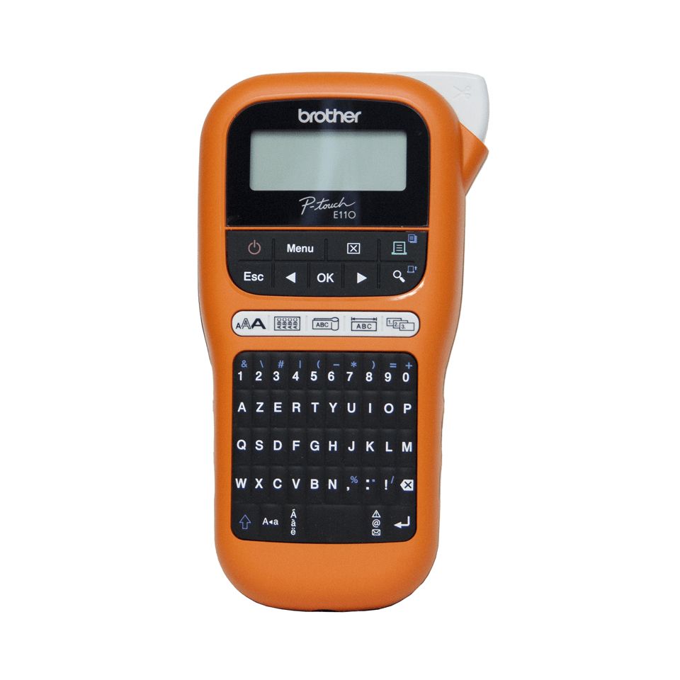 BROTHER PTE110 SETTORE ELETTRICO:VALIGETTA,ALIMENT,NASTRO