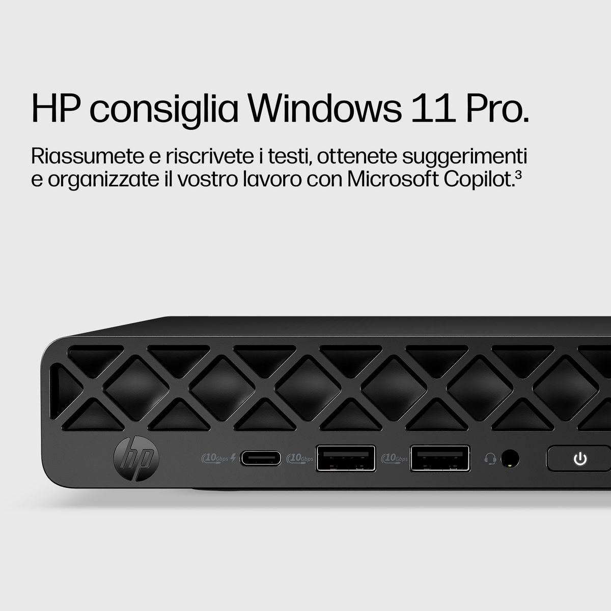 HP INC. ELITE MINI 8 G2A AI R7-445GPT3 32/1 WIN11P 3YW