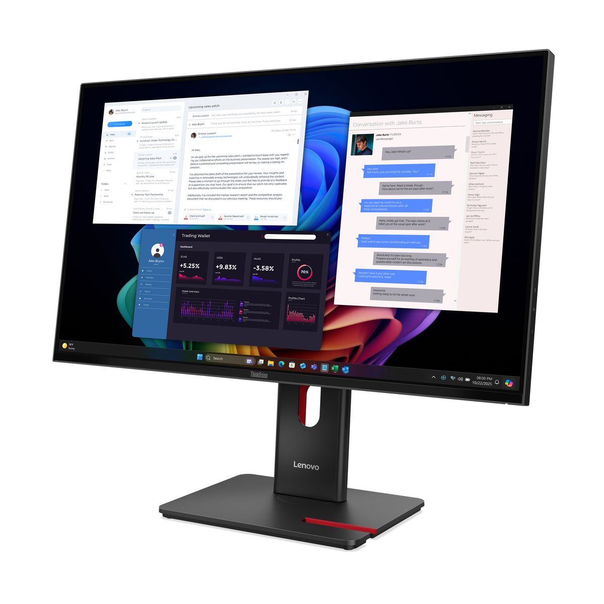LENOVO TS THINKVISION T27UD-40 27P IPS/UHD/HDMI,DP,USB-C