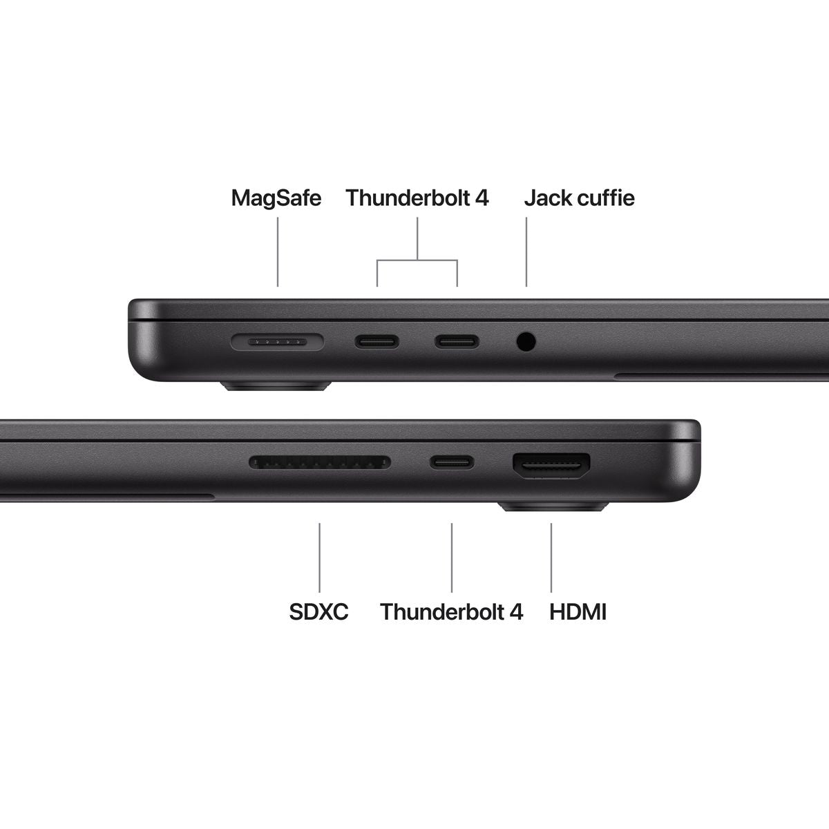 APPLE MACBOOK PRO 14 M5 32GB 1TB SSD SPACE BLACK