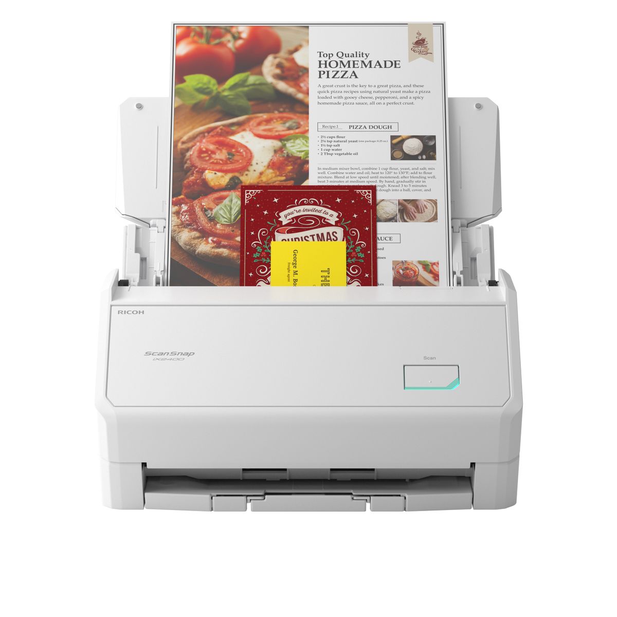 PFU SCANSNAP IX2400 - SCANNER A4 DA 45 PPM - BIANCO