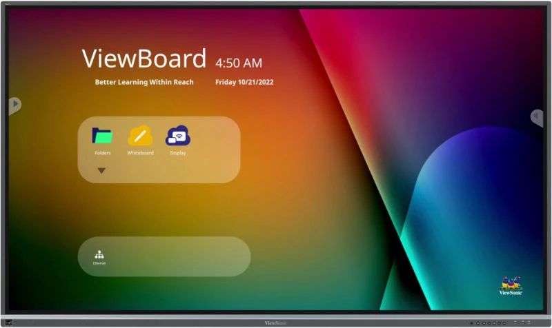 ViewSonic 65 TOUCH 3840X2160,400NITS 64GB 8GB 5Y WARRANTY