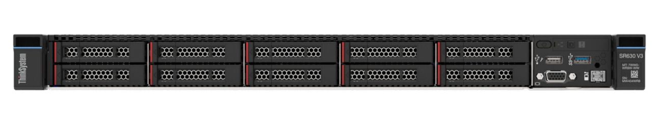 LENOVO SR630 V3 SILVER 4514Y 16C 2GHZ 1X32GB RAID 2X750W