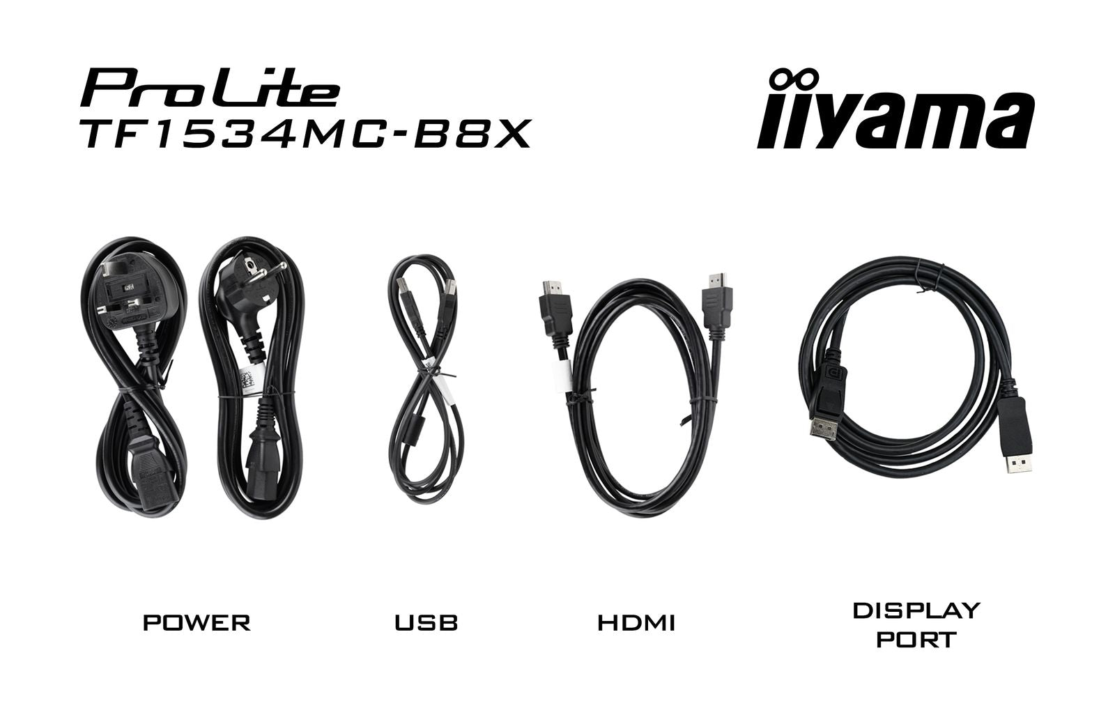 IIYAMA 15 Edge to edge glass, Open Frame