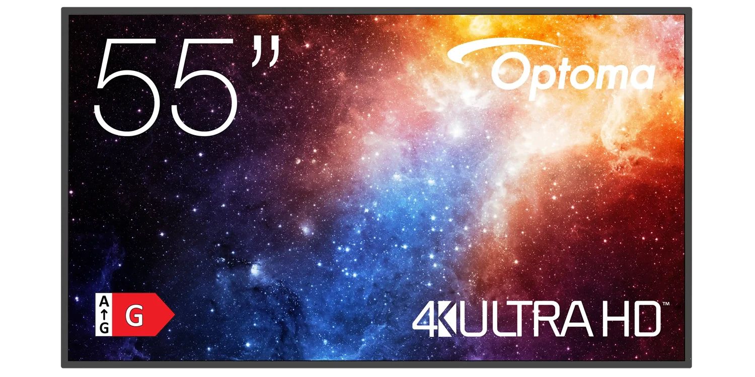 Optoma 4K MONITOR 55" 450 cd/m² 1200:1, ANDROID 11