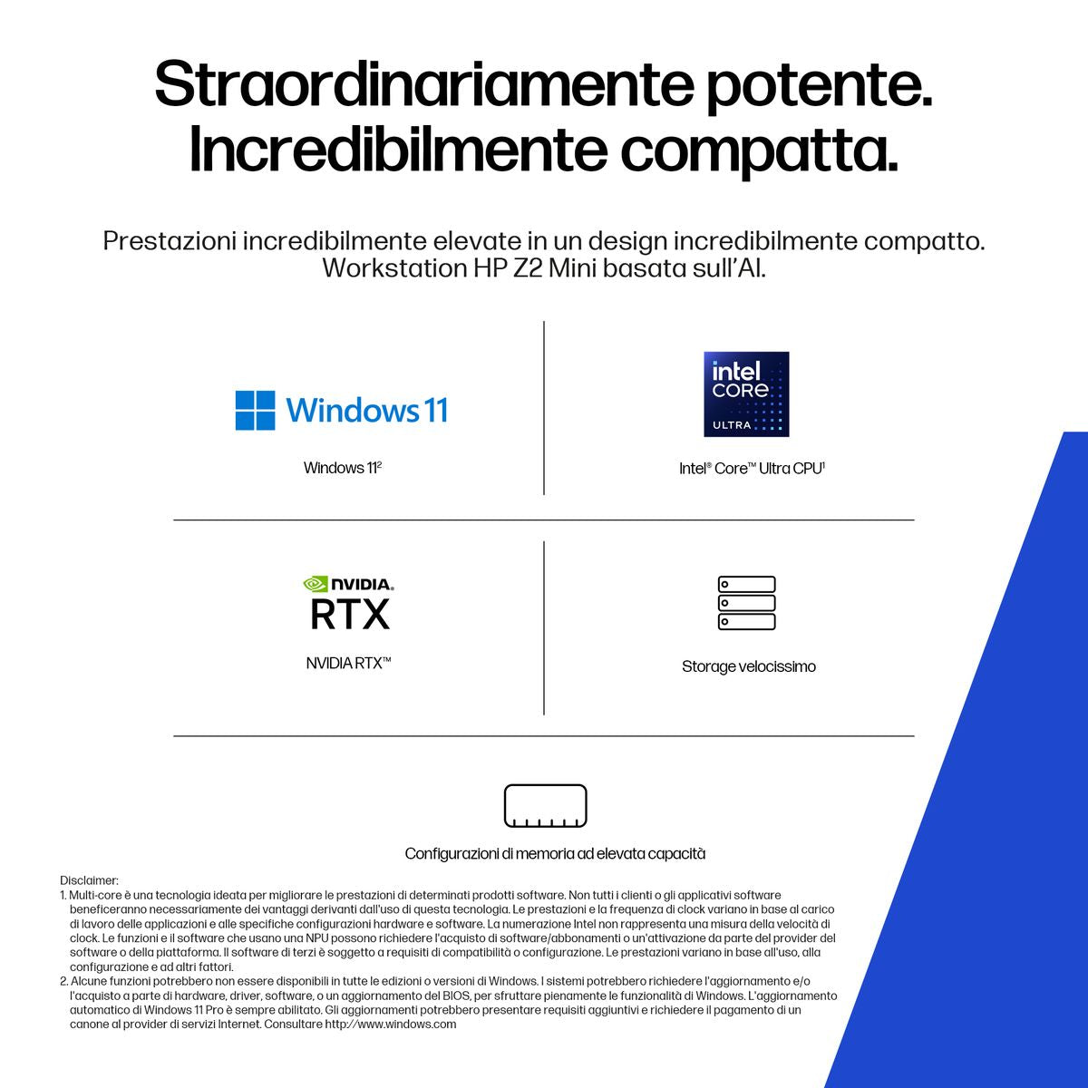 HP INC. Z2 MINI G1I ULTRA 7 265 32/1 WIN11P 3YW
