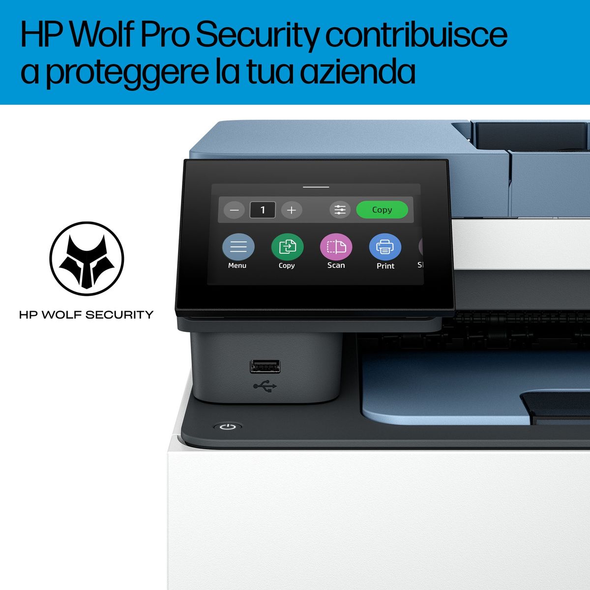 HP INC. HP COL LJ PRO MFP FAX 3302FDW 25P ET/W ADF SCAN FR