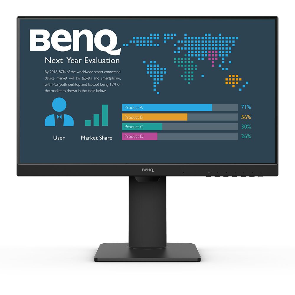 BenQ 24 IPS, FHD, 100HZ, 1920X1080, USB-C 65W, DP1.2X1