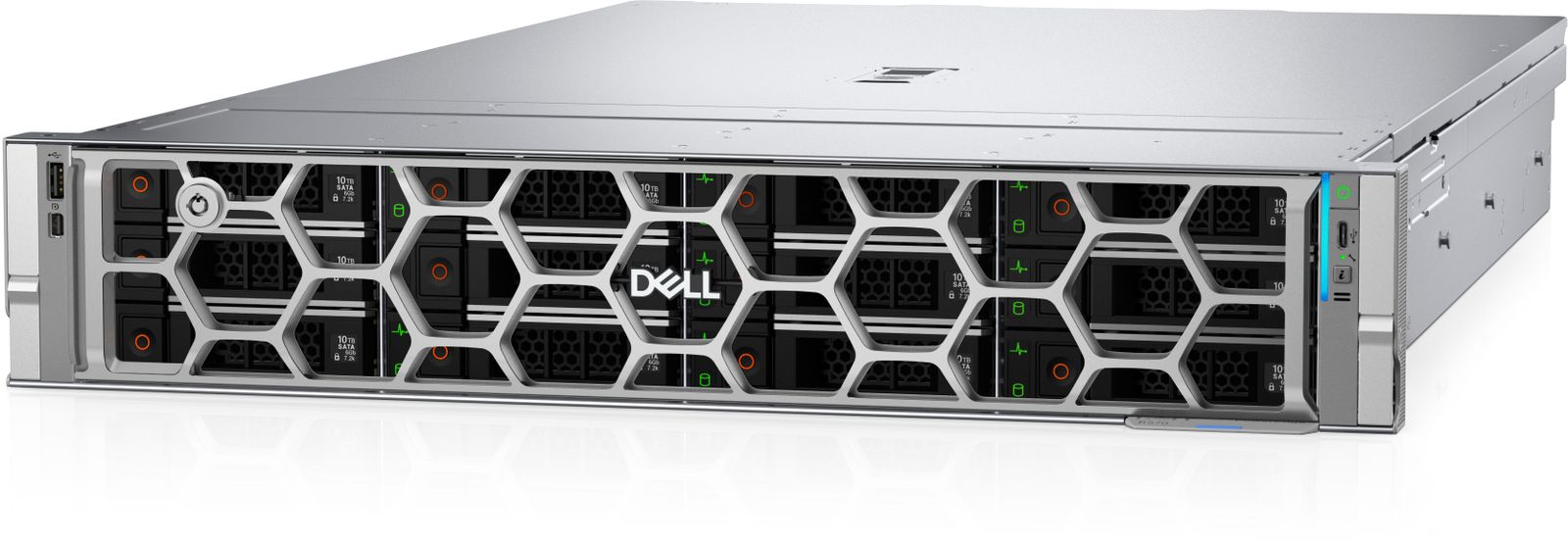DELL DELL R570 6X2.5 6507P 32GB 960GB 2X1100W H965I 3Y