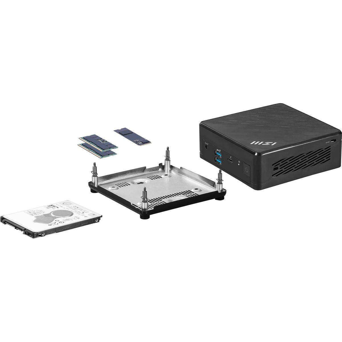 MSI MSI CUBI 5 BAREBONE I5-1235U BLACK DUAL LAN