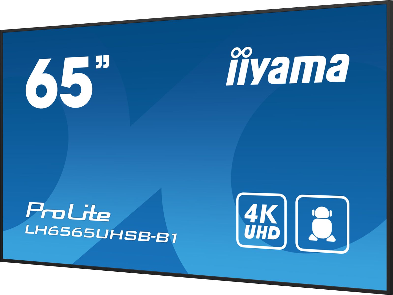 IIYAMA 65 3840x2160, UHD IPS Android 11 OS dvi vga hdmi