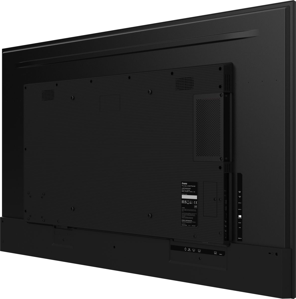 IIYAMA 65 3840x2160, UHD IPS Android 11 OS dvi vga hdmi