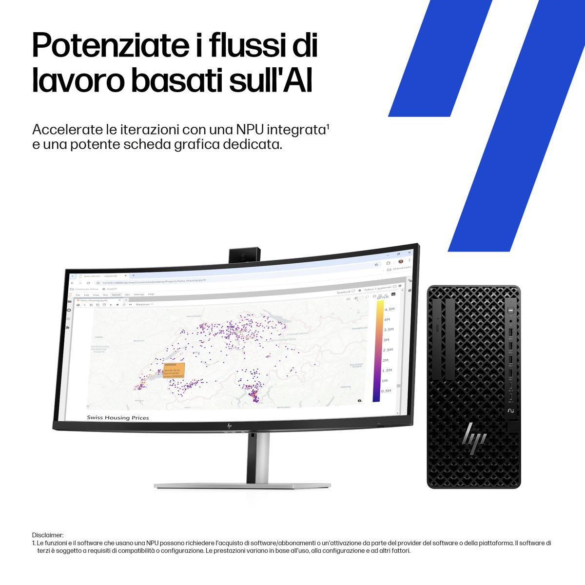 HP INC. Z1 TWR G1I ULTRA 7 265 32GB/1TB RTX A1000 W11P 3YW