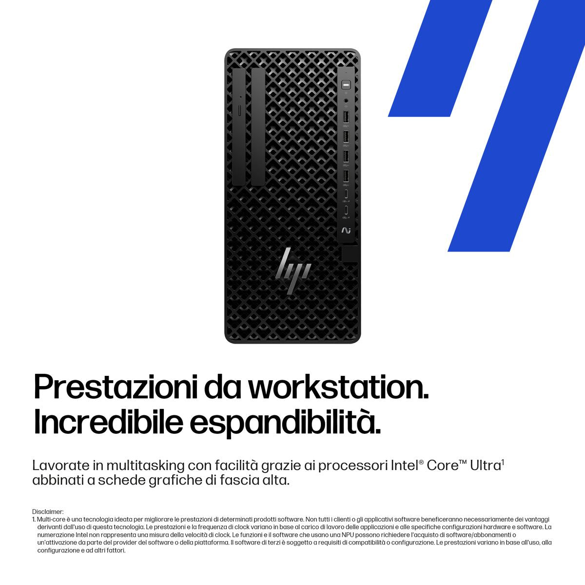 HP INC. Z1 TWR G1I ULTRA 9 285 32GB/1TB W11P 3YW