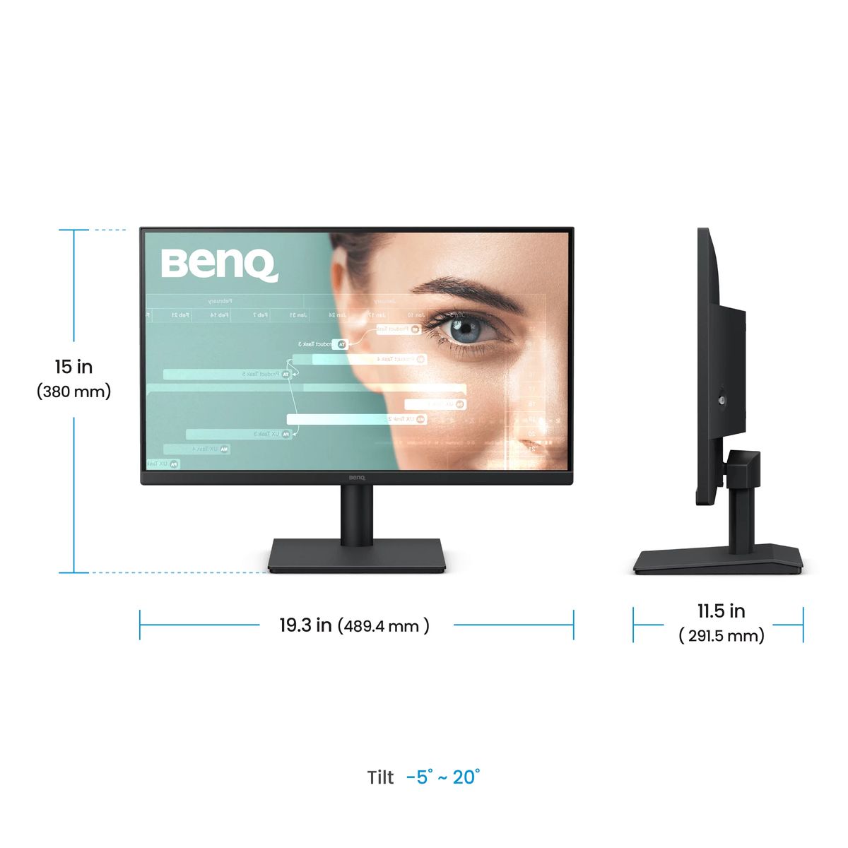 BENQ 21.5 W IPS panel LED Backlight 1920x1080
