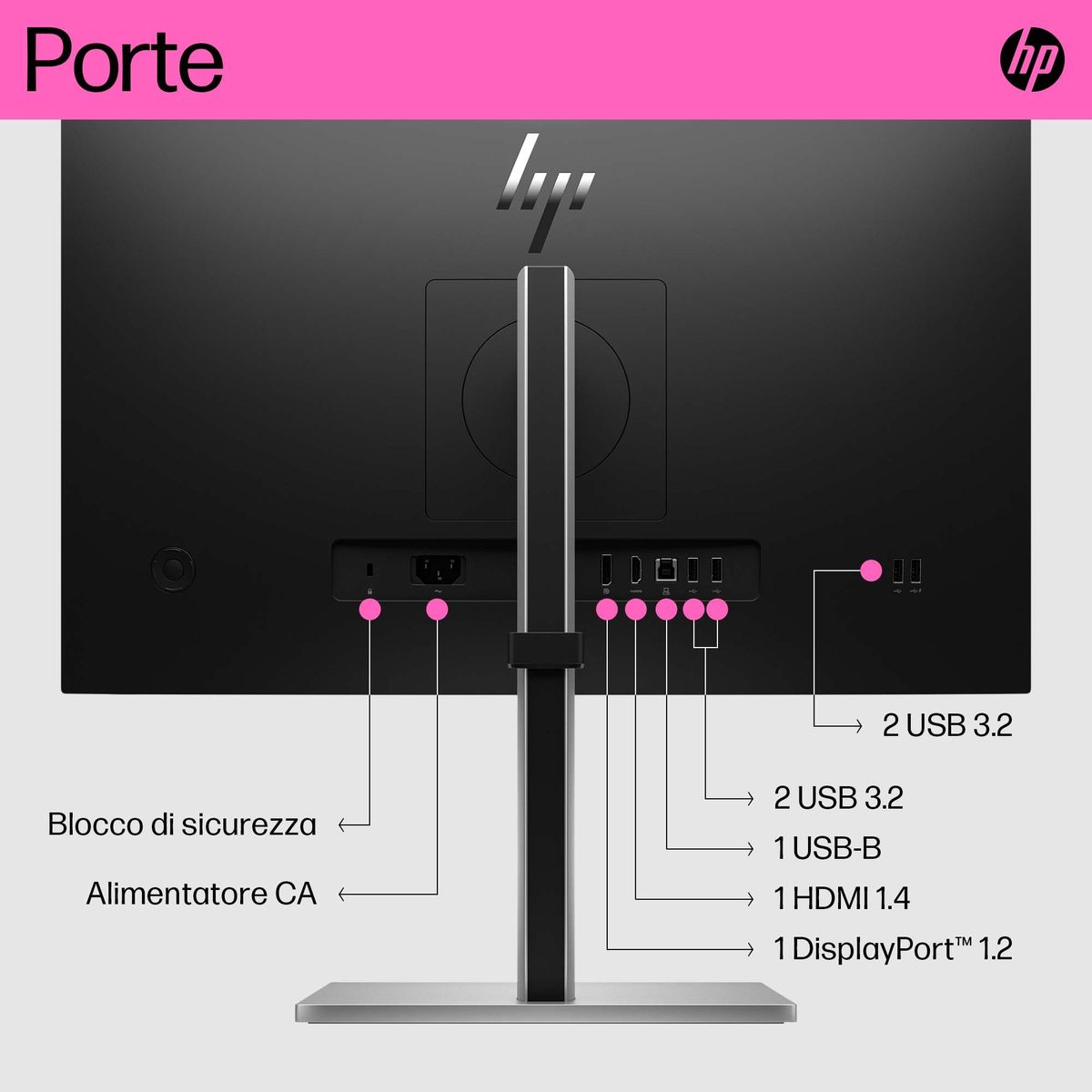 HP INC. HP E24T G5 TOUCH FHD 23.8 1920X1080 3YW OFFSITE