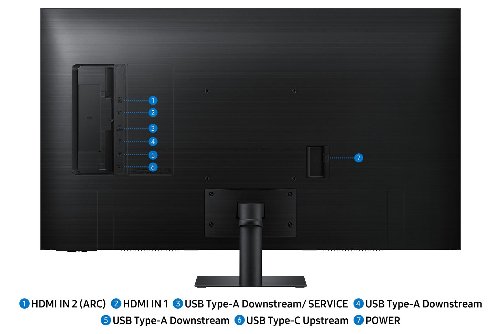SAMSUNG S43FM702|Smart Monitor,UHD,USB-C,Speaker,Telecoman