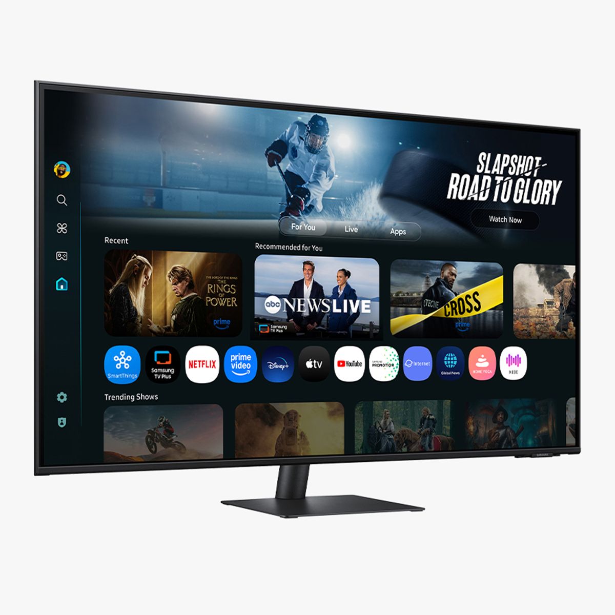 SAMSUNG S43FM702|Smart Monitor,UHD,USB-C,Speaker,Telecoman