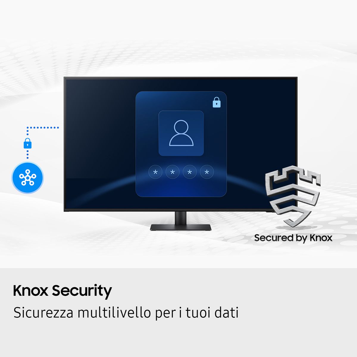 SAMSUNG S43FM702|Smart Monitor,UHD,USB-C,Speaker,Telecoman