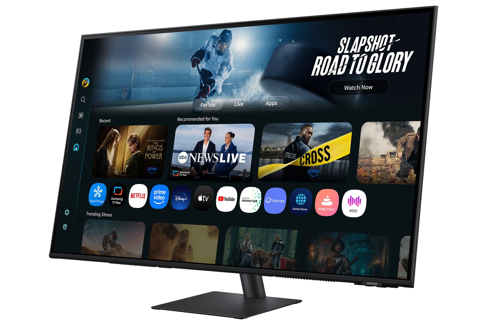 SAMSUNG S43FM702|Smart Monitor,UHD,USB-C,Speaker,Telecoman
