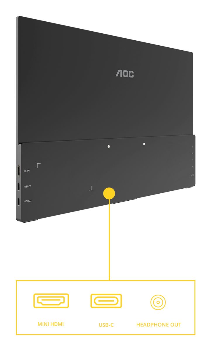 AOC 16 16:9 IPS WLED 1920x1080 60Hz multimed