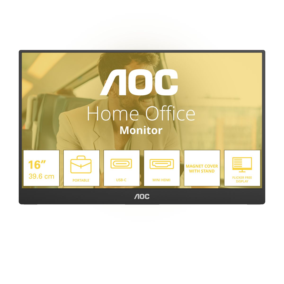 AOC 16 16:9 IPS WLED 1920x1080 60Hz multimed