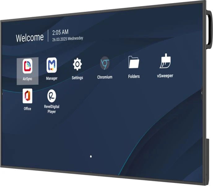 VIEWSONIC 55 LED , 3840X2160, 500 NITS, ANDROID 14