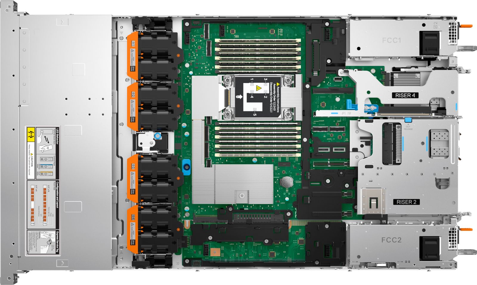 DELL DELL R470 6X2.5 6507P 32GB 480GB 2X1100W H965I 3Y