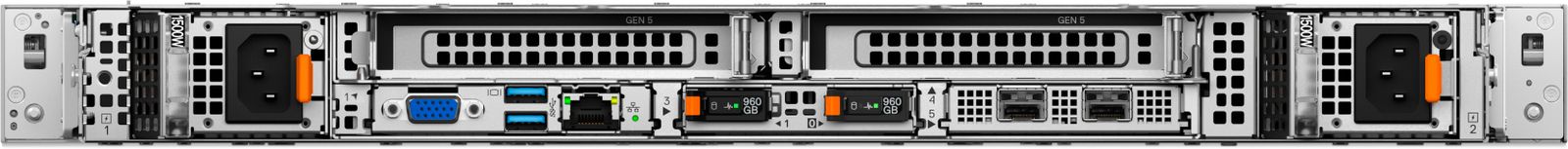 DELL DELL R470 6X2.5 6507P 32GB 480GB 2X1100W H965I 3Y