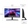 SAMSUNG S32D390 | Monitor Curvo, FHD, 100Hz