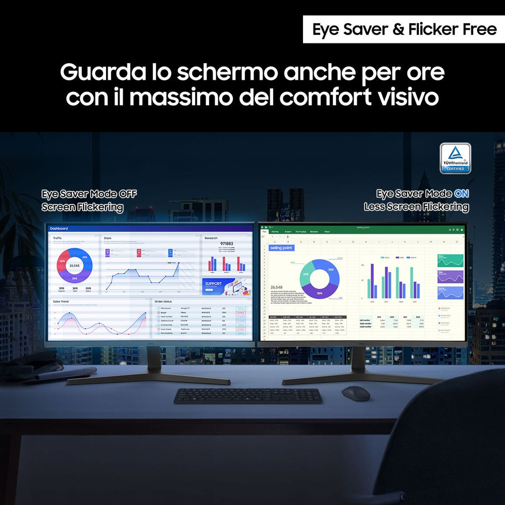 SAMSUNG S32D390 | Monitor Curvo, FHD, 100Hz
