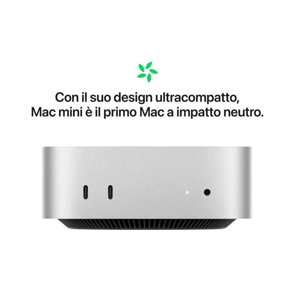 Apple MAC MINI: APPLE M4 CHIP WITH 10-CORE CPU AND 10