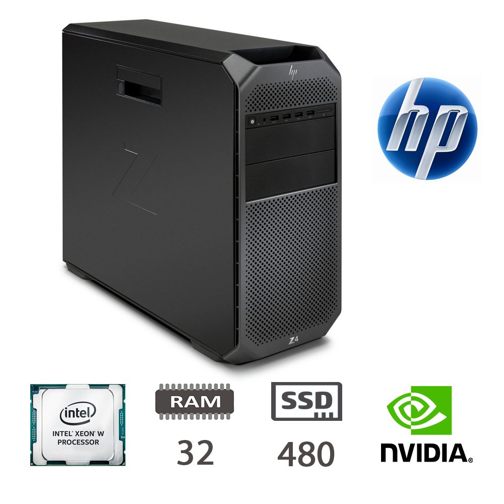 HP Z4 G4 W-2102/32/480SSD/P2000/W10P/2Y [IMAGE 1]