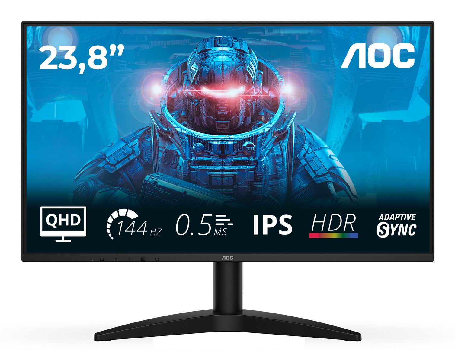AOC 23,8 16:9 IPS WLED 2560X1440 144HZ