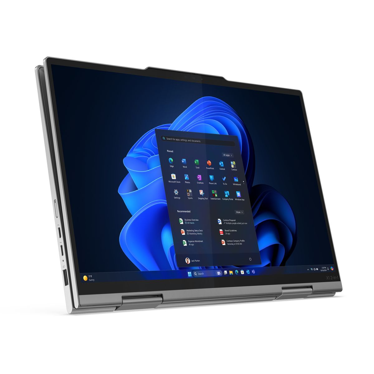 LENOVO TS X1 2-IN-1 ULT7-255U 16GB 512GB 14TOUCH W11P 3YP