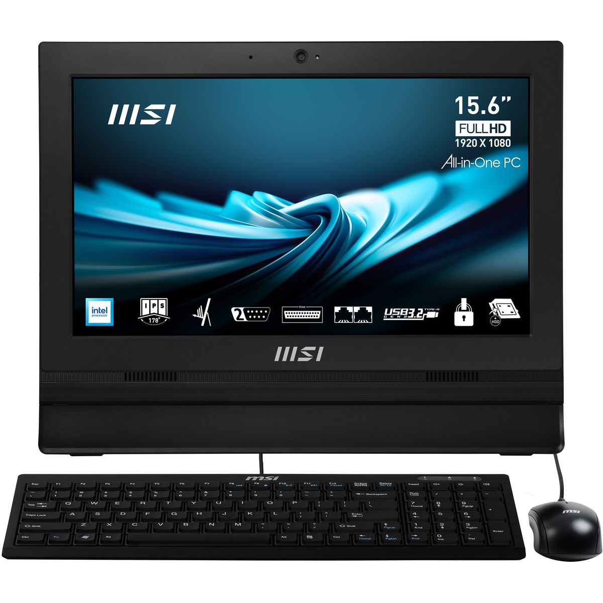 MSI AIO MSI N100 8GB 256GB 15.6FHD FREEDOS BLACK