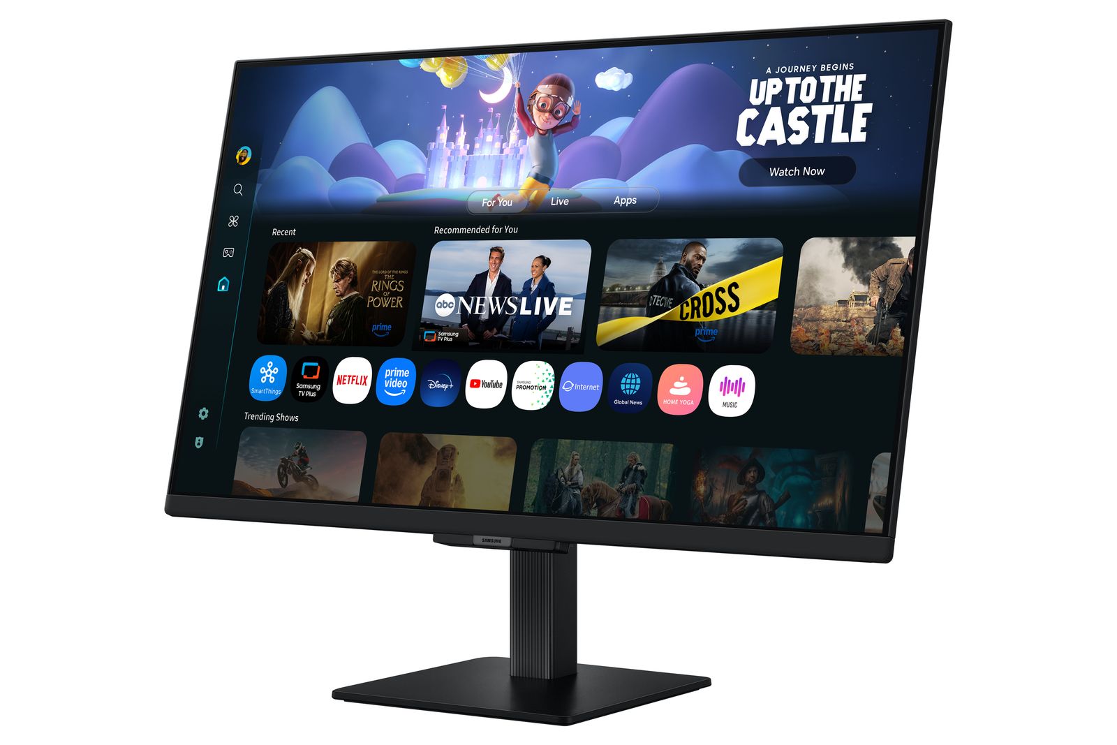 SAMSUNG S27FM500|Smart Monitor,FHD con Speaker e Telecoman