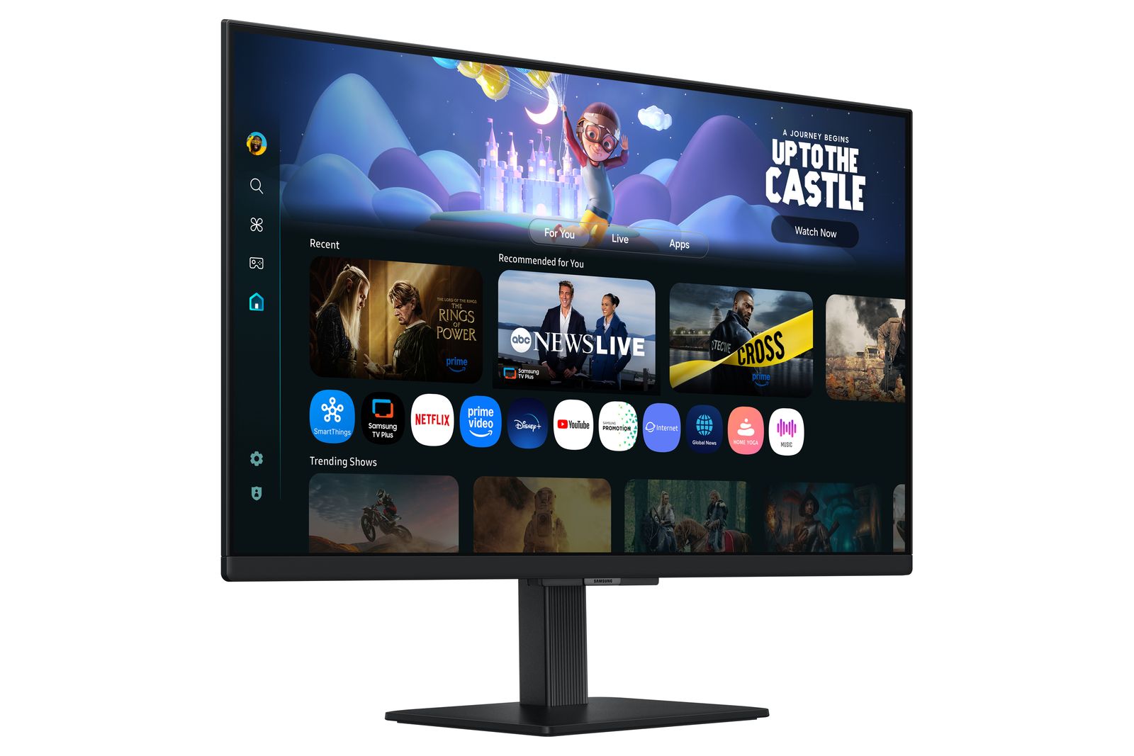 SAMSUNG S27FM500|Smart Monitor,FHD con Speaker e Telecoman