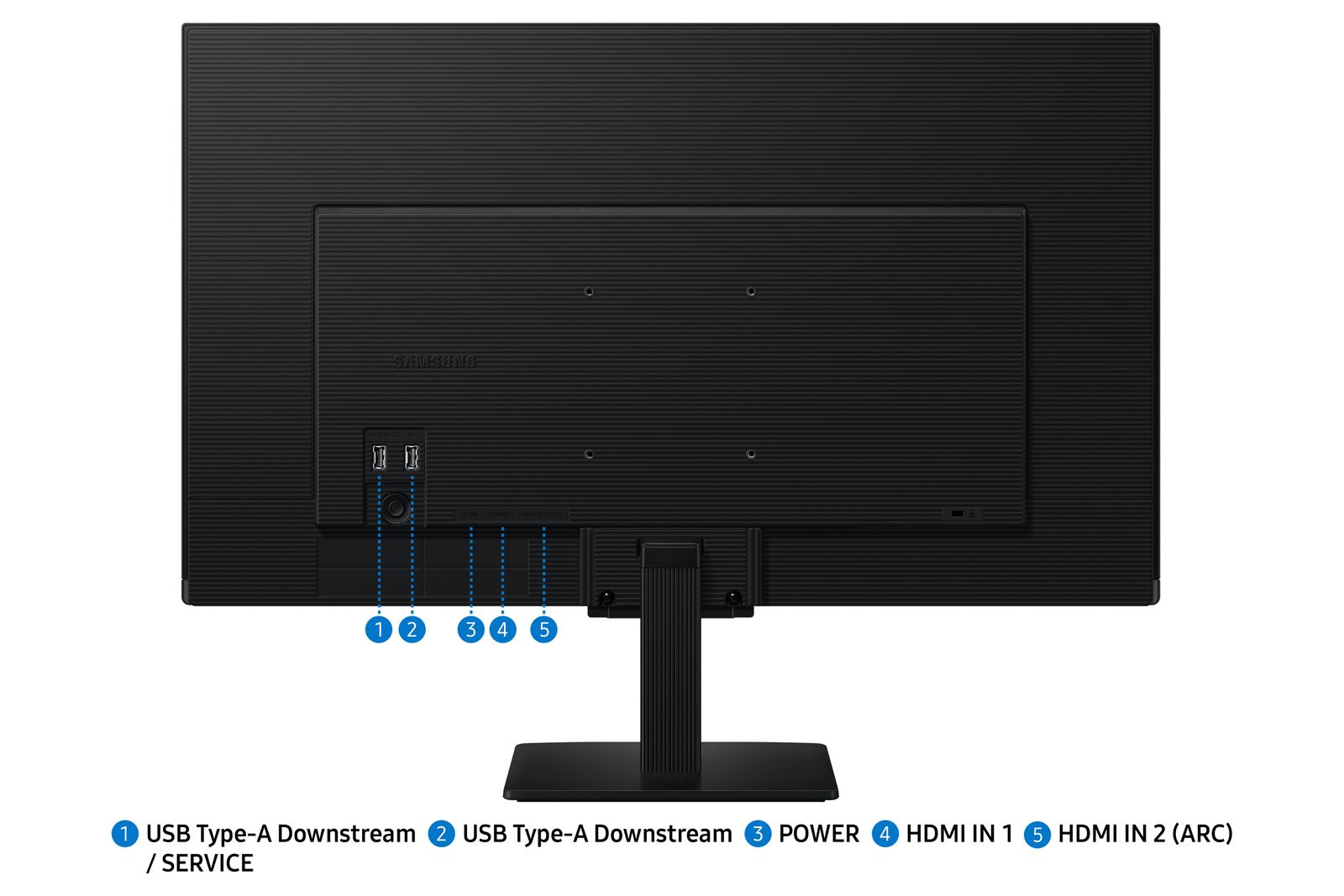 SAMSUNG S27FM500|Smart Monitor,FHD con Speaker e Telecoman